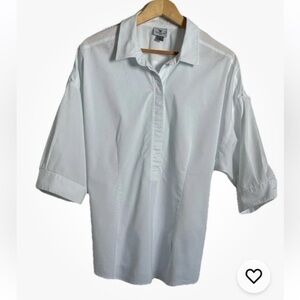 Worthington Stretch White Button Down
Closure Blouse 3/4
Sleeves Collar Size XL